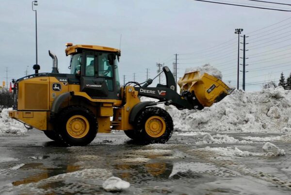 Ottawa Commercial Snow Removal VS Landscape Group Commercial Salting