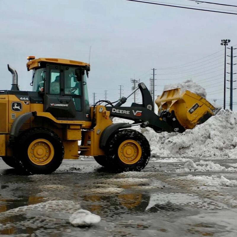 Ottawa Commercial Snow Removal VS Landscape Group Commercial Salting