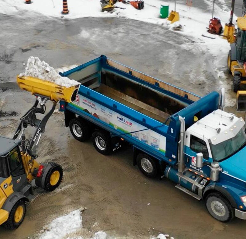 Ottawa Commercial Salting VS Landscape Group Commercial Snow Removal