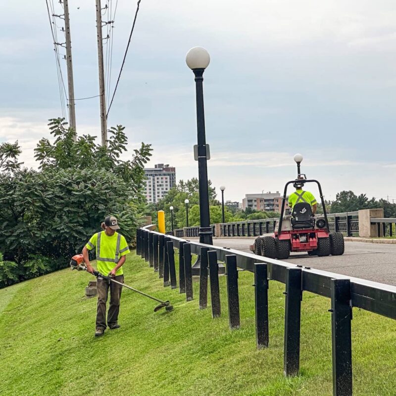 commercial lawn mowing VS Landscape Group Ottawa