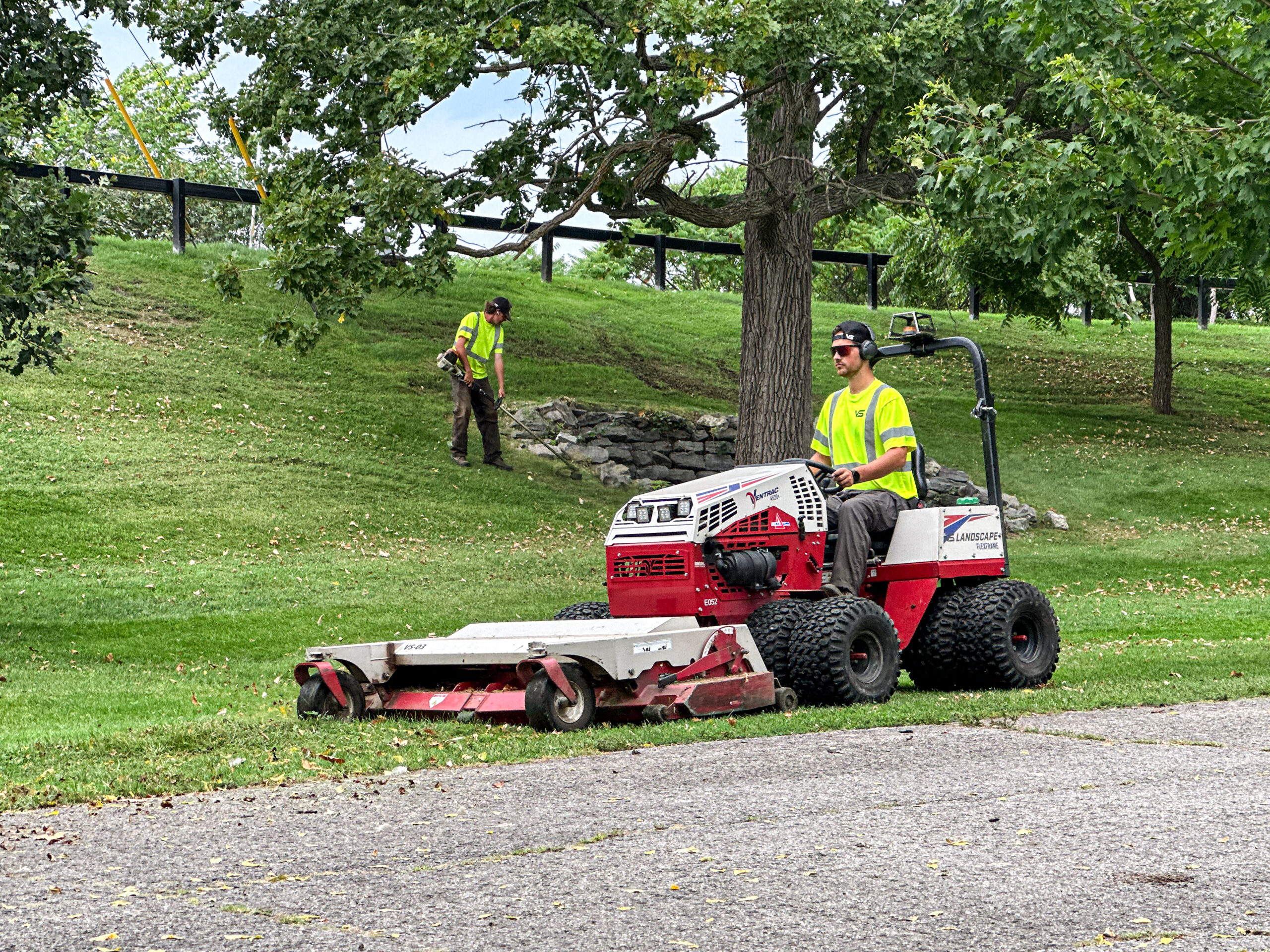 commercial lawn mowing by VS Landscape Group
